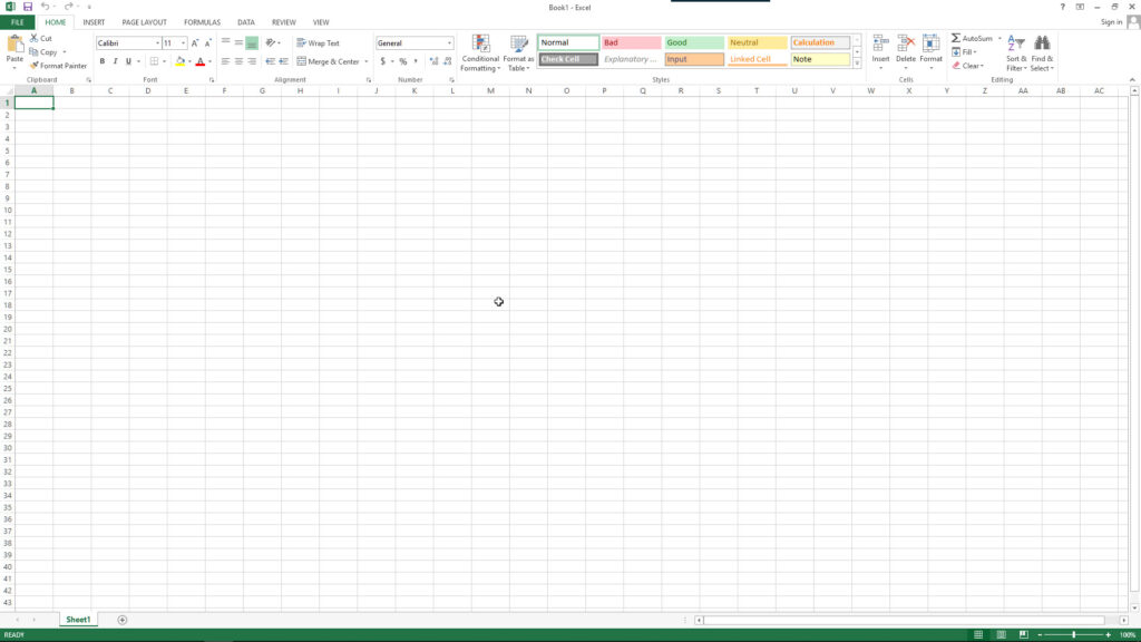 Step 1: Open Excel