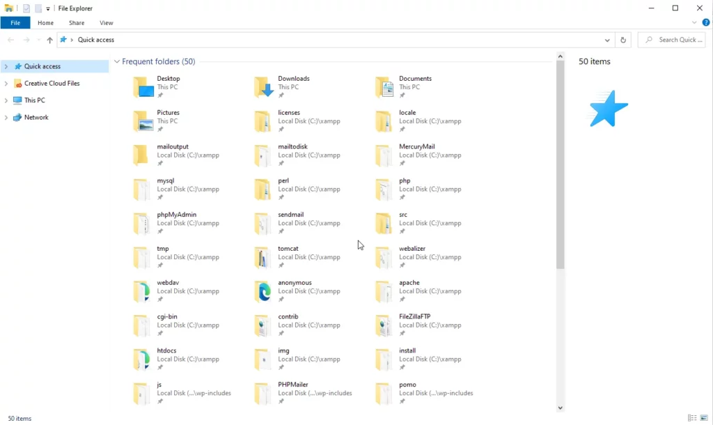 Image of Windows Explorer