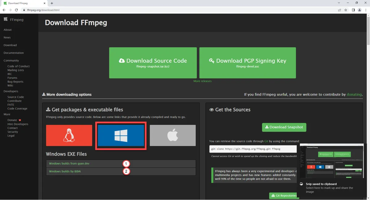 How to Install FFmpeg on Windows 10 or 11